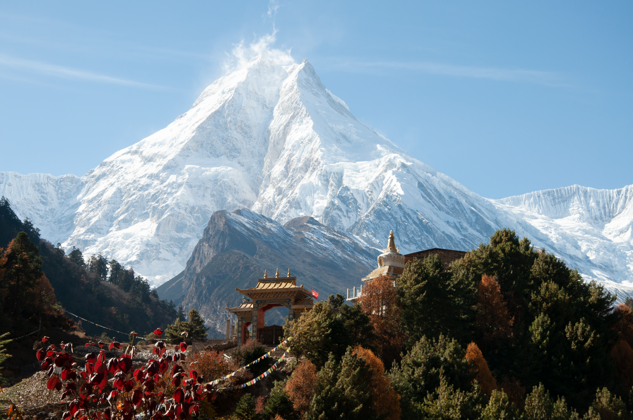 Short Manaslu Circuit Trek Via Larke Pass
